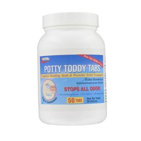 Valterra VALTERRA LLC Q5004 Potty Toddy Holding Tank Treatment, 50 Per Bottle VA320794